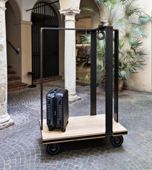 Designer-Gepäckwagen für Hotels