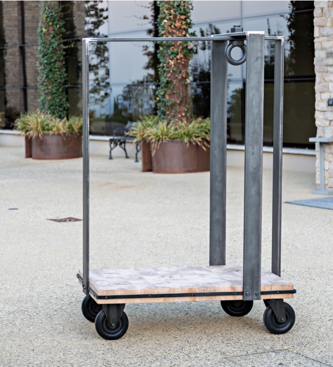 Designer-Gepäckwagen für Hotels