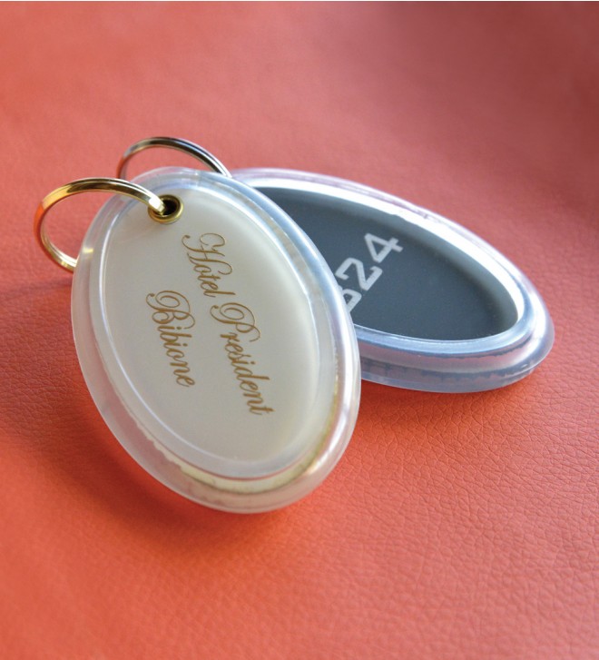 Schlüsselanhänger mit eigenem Logo